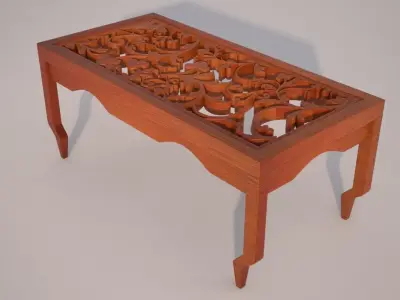 Table Decor 3D model purchase