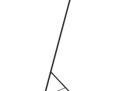 Floor Lamp by Louis Kalff 3D model