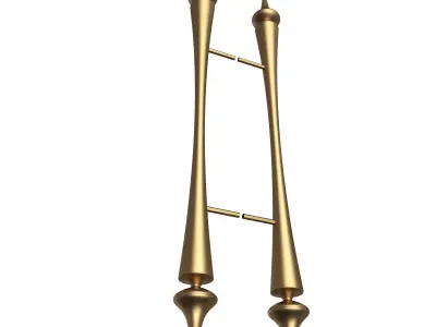 Door Knob 03 Low-poly 3D model