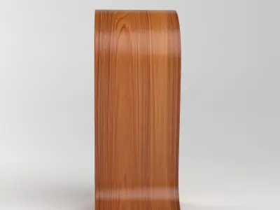 Wood Headphone Stand Bracket Free 3D model