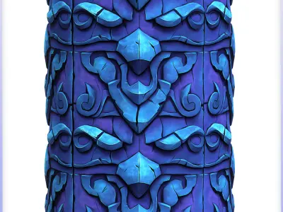 Stylized Wall Seamless Texture Texture 94