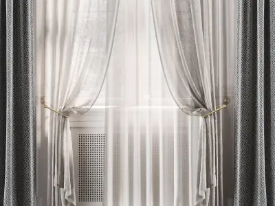CURTAINS 577C 3D model