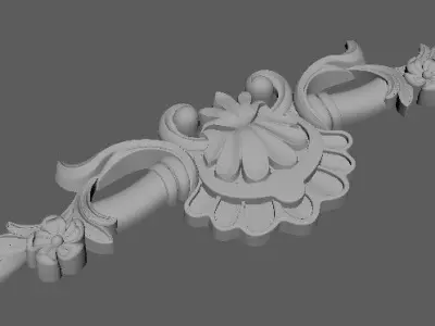dekor ornament 3D model 88