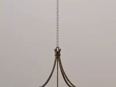 PLC Highland 30 Inch Large Pendant 3D model
