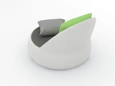 Dedon Dala Chair 3D model