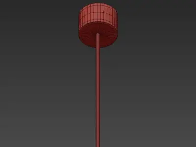 Pendant chandelier 3D model get