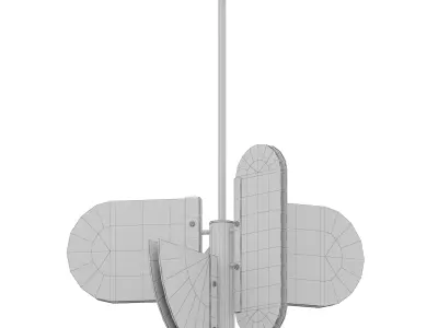 GEOMETRIC TASK  PENDANT LIGHT 3D model