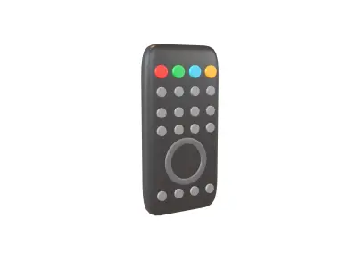 Remote Icon v1 001 Low-poly 3D model
