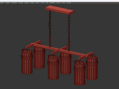 Odeon light Kovis Low-poly 3D model