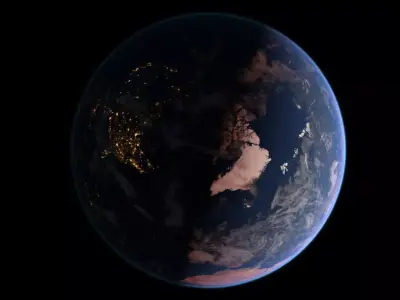 32K Ultra Realistic Earth 3D model
