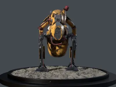  Maschinen Krieger Universe Curiass 3D model