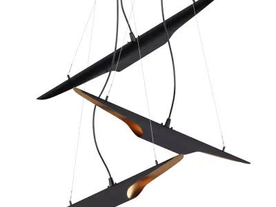 Chandelier 3P-full SKU 5504 Free 3D model