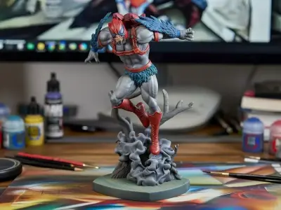 Stratos from Motu Masters of the universe WInky fan art 3D print model