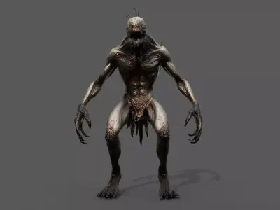 Monsters Pack 2 Low-poly 3D model