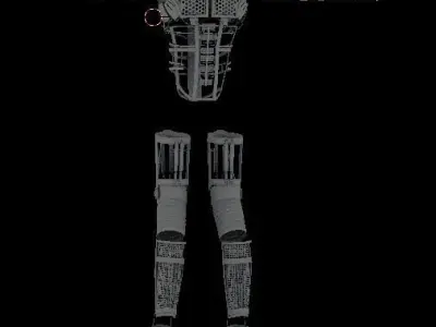 Iron Man Suit Mech 3D model