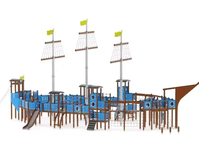 Lapsset Santa Maria 3D model