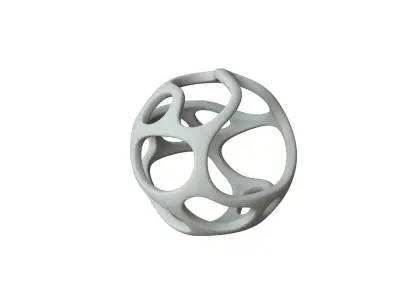 SciFi Cube Object No 19151 Low Poly Shape Texture