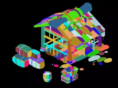 Western Suburbs - Horse Shed 21 3D model