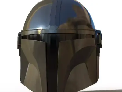 Mandalorian Helmet 3D print model