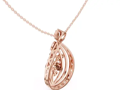 pendant 3D print model 23