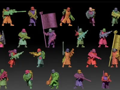 Universal Guard - Winter Assault 3D print model