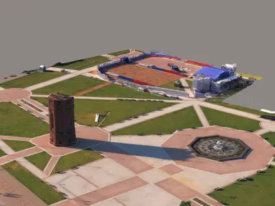 Aerial scan 15 3D model