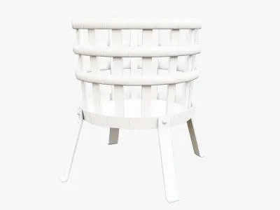 Iron Brazier Low-poly 3D model