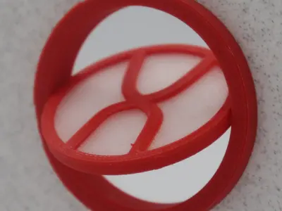 Functional Round window style 2 multi-color  3D print model