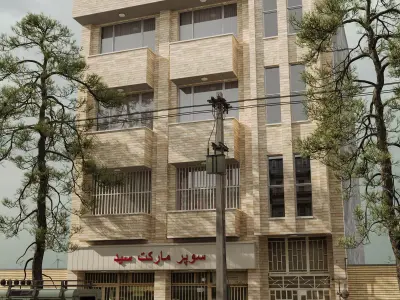 Old Iranian building 3D model