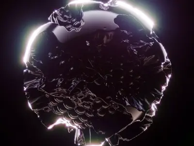 Corona Renderer for C4D Dark Studio Setup Free 3D model