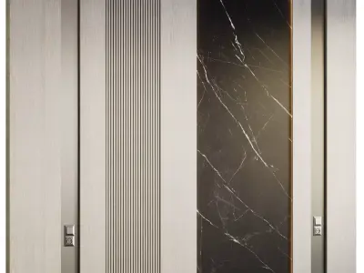 Wall panel 10 3D model