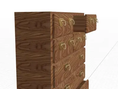 Architectural Assets Dresser 1 3D model
