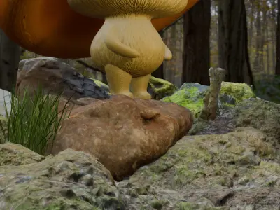 Mushroom Free 3D model