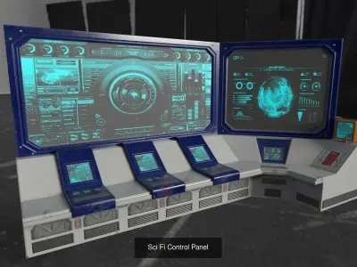 Sci Fi Laboratory Assets Pack