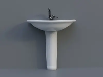 Sink A1 3D model