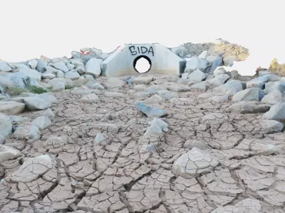 Desert Wash 3D Scan 3D model