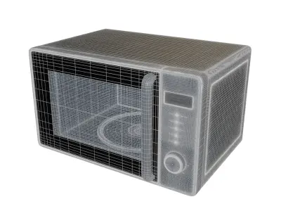 Microwave Oven 3D model get