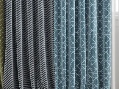 Curtain 335 3D model