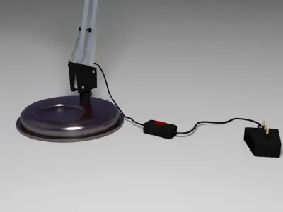 Desk Lamp 3D model 36
