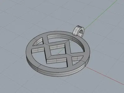 Symbol Pendant 3D print model