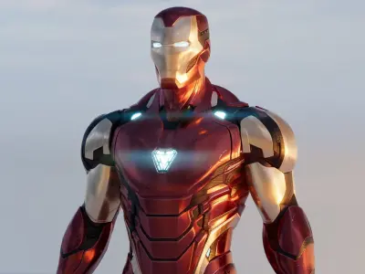 Iron Man New Suit 3D model