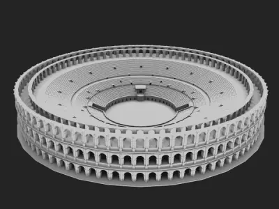 Roman Ancient Colosseum Reconstruction 3D Model 3D model