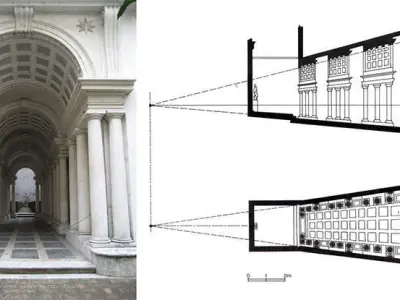 Galleria Spada Roma Borromi 3D model