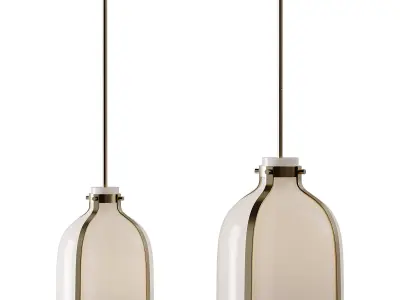  Pearson Cage Pendant light 3D model