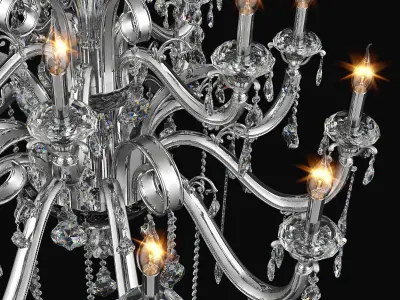 788154 Lusso Osgona Chandelier 3D model