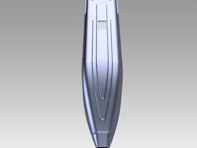 Star Trek The Next Generation Romulan Disruptor 3D model