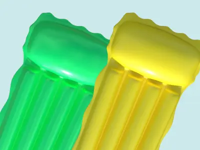 Pool float Low-poly 3D model