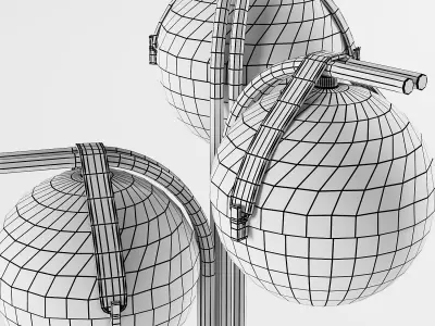 Turri ECLIPSE  Floor lamp 3D model