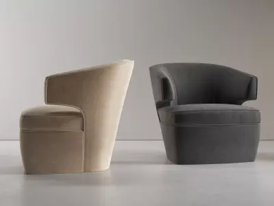 Lana Club Chair 3D model