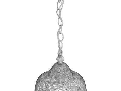 Lowell by Currey   Company Pendant Light 3D model